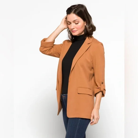 SKIES ARE BLUE Boyfriend Oversized Blazer - L - Picture 3 of 13